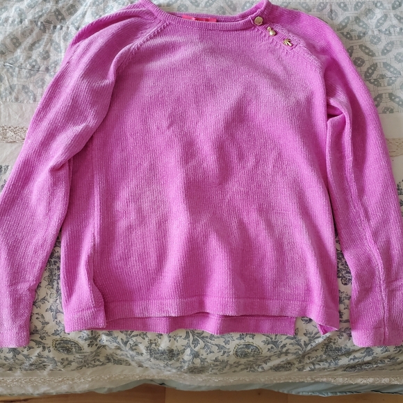 Pink Lily Pulitzer Sweater - Picture 1 of 3